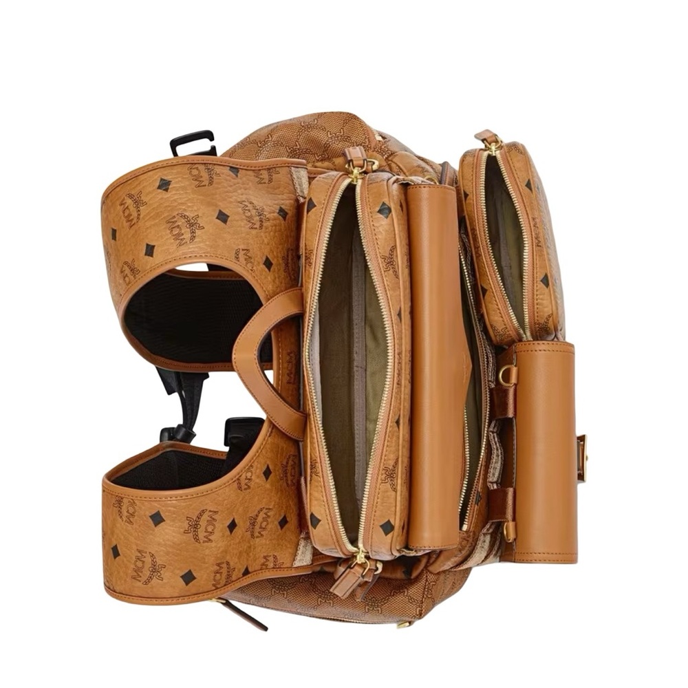 MCM Aren Multi-Backpack In Visetos - Picture 3 of 10